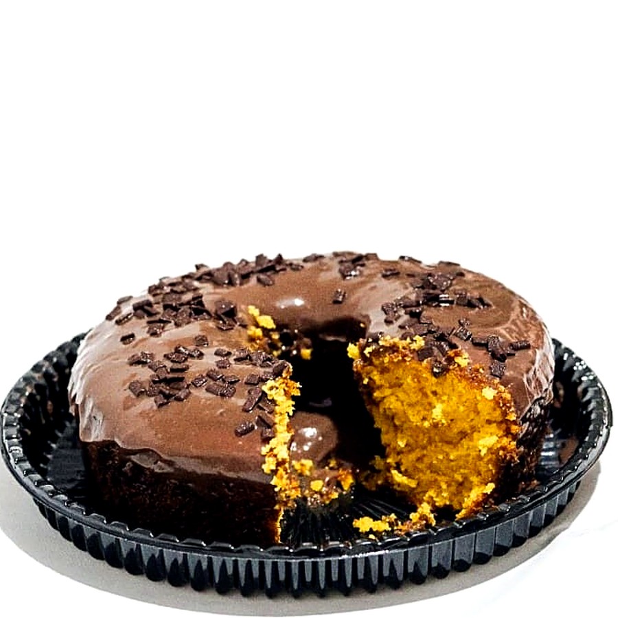 Bolo de cenoura artesanal Daya Delícias