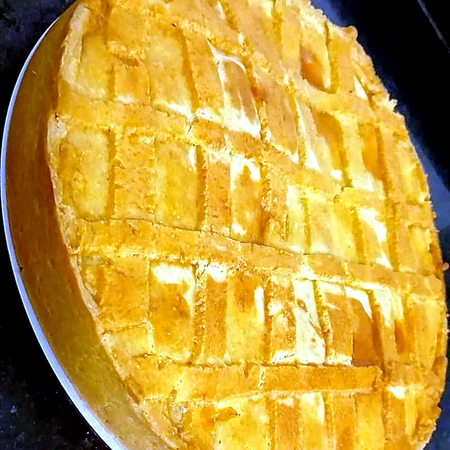 Torta de frango artesanal Daya Delícias